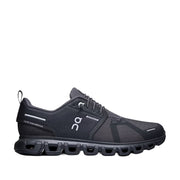 Chaussures de running imperméables Cloud 6 pour femmes, couleur noire.