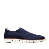 Cole Haan Men's Zerogrand Stitchlite Oxford in Marine Blue/Ivory