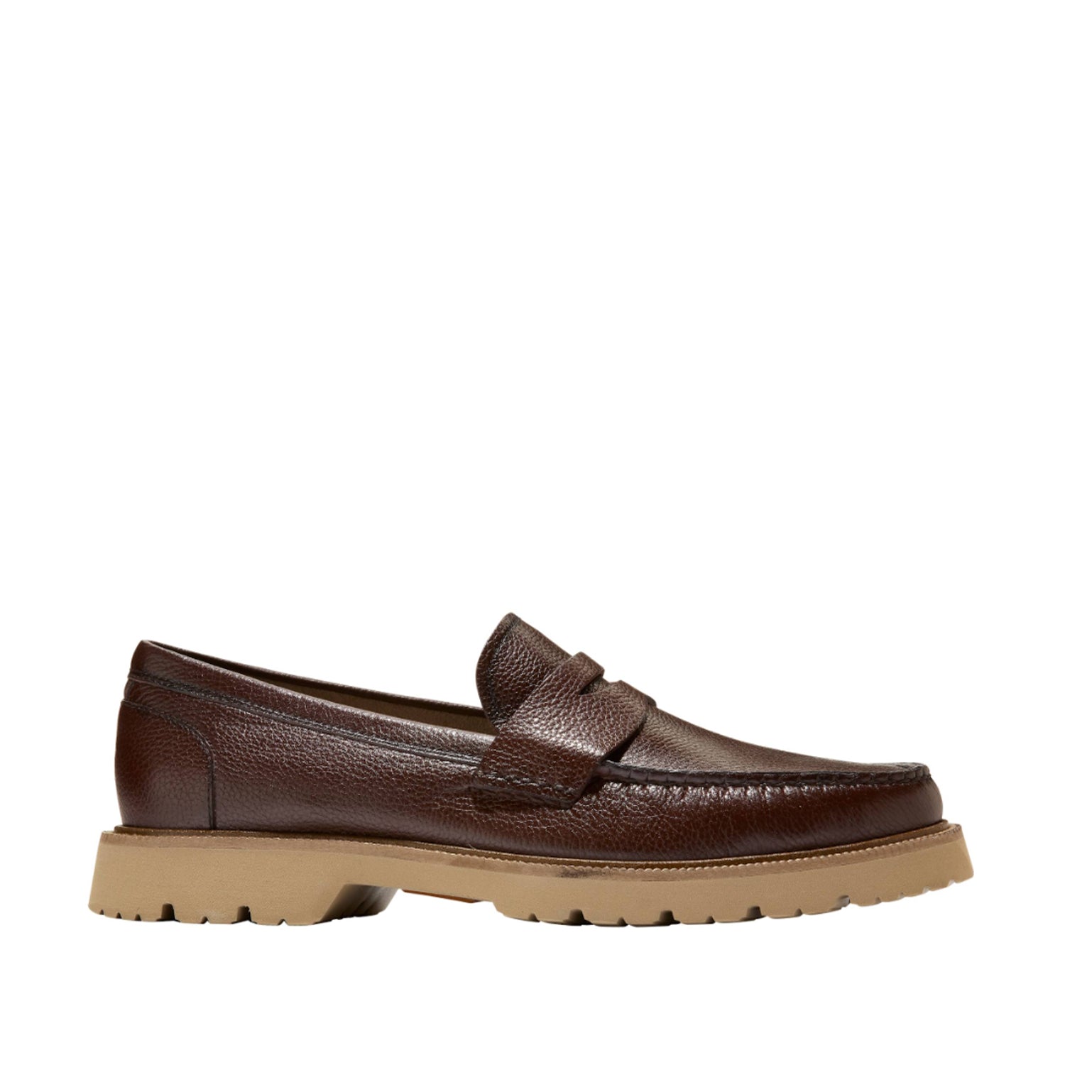 Cole Haan Men's American Classics Penny Loafer in Hickory/Birch Beige
