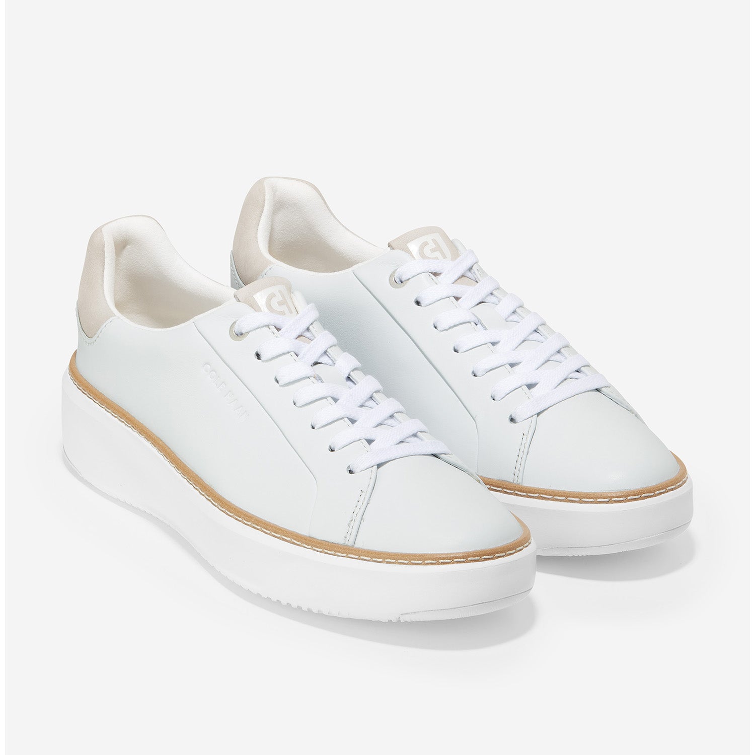Baskets Cole Haan Grandpro Topspin pour femme, blanches