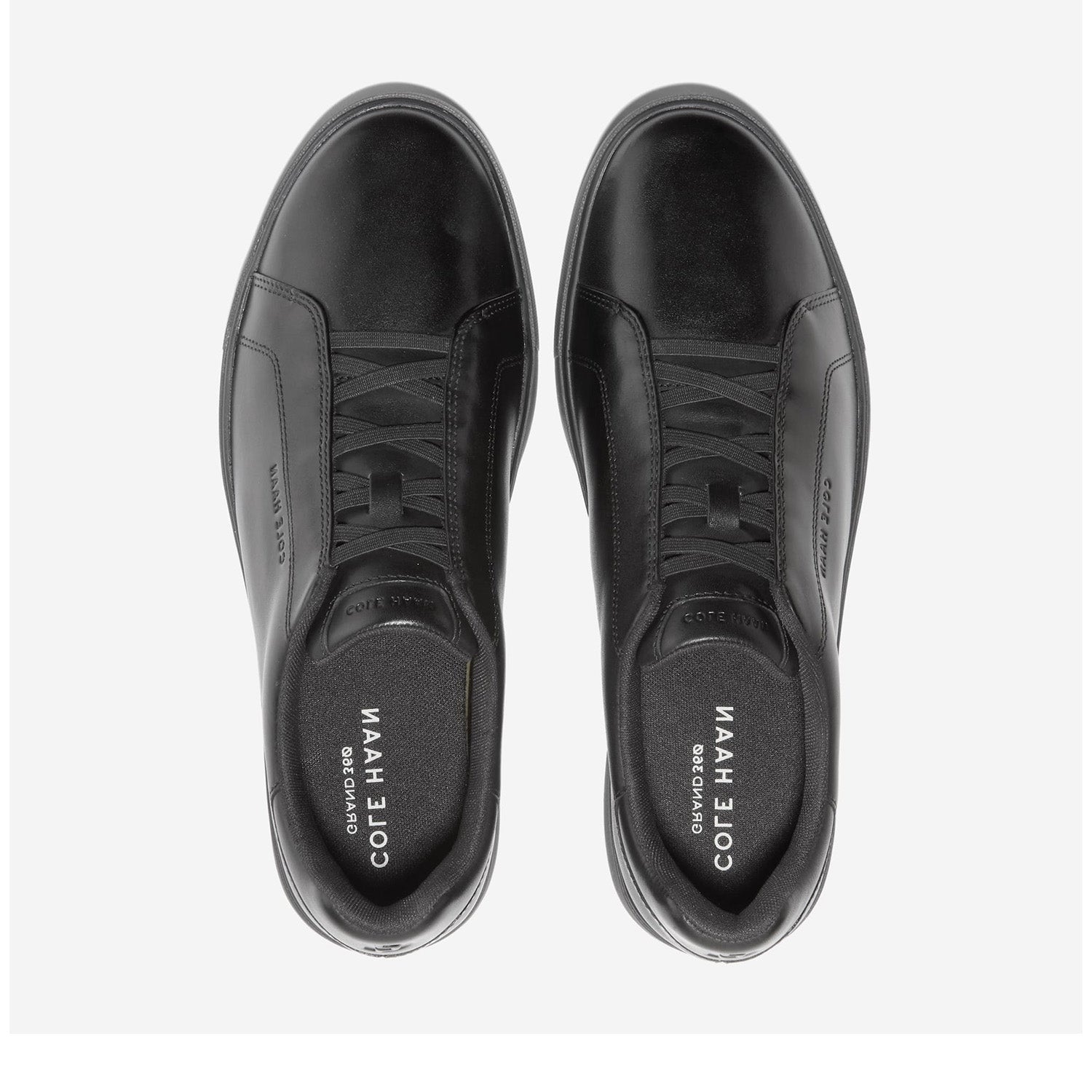 Baskets slip-on Cole Haan Grandpro Luxe pour homme, noires.