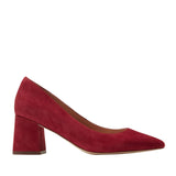 Cole Haan Women's Cassandra Block Pump in Black Cherry