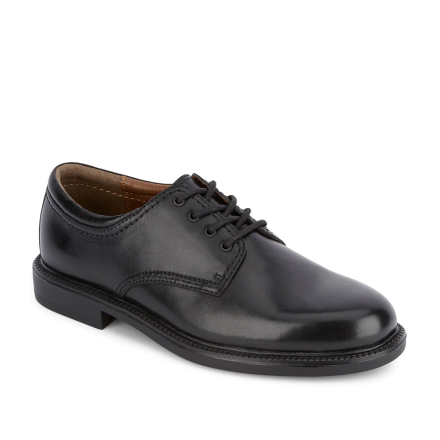 Chaussures Dockers Gordon à bout uni noires pour homme