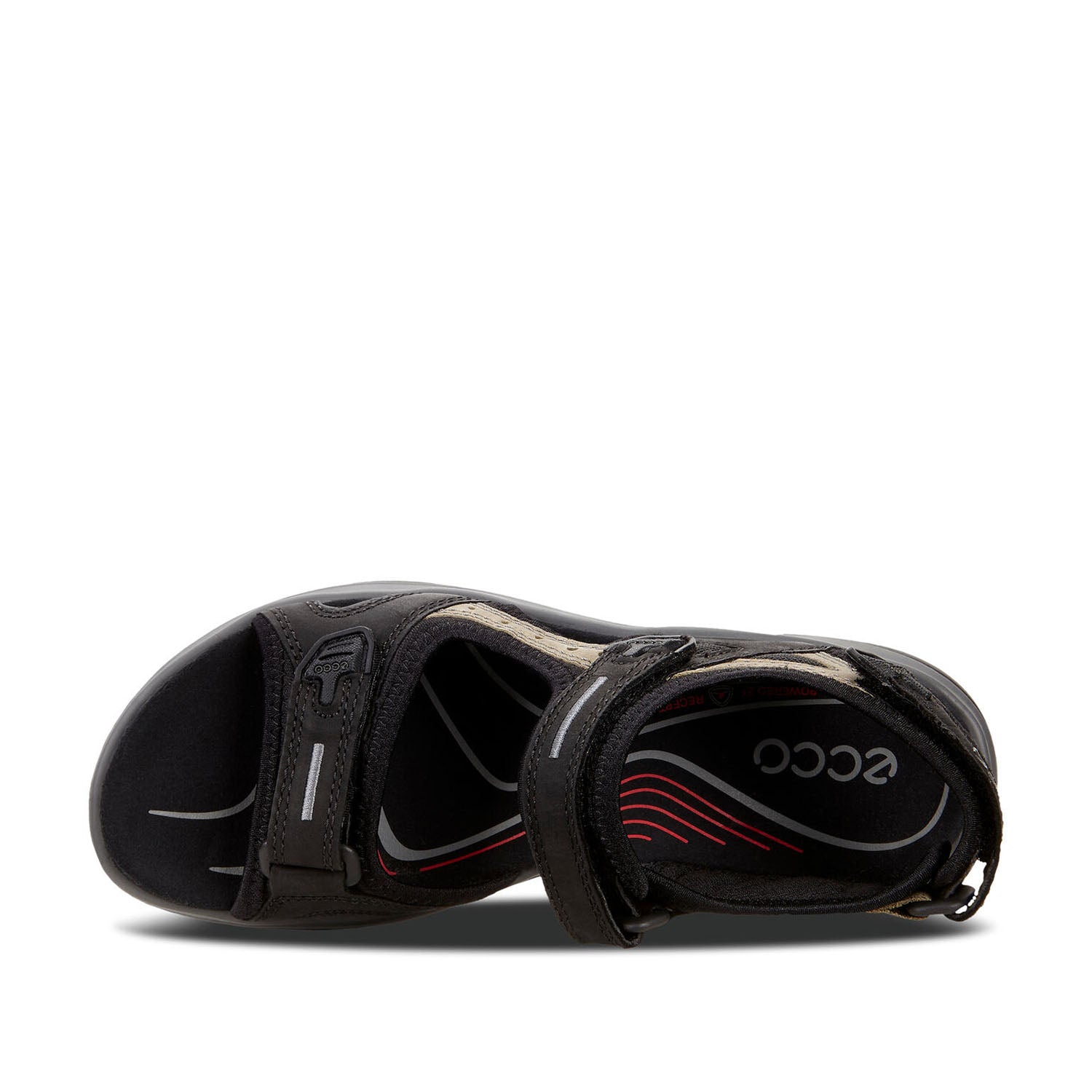 ECCO Women's Offroad Yucatan in Black/Mole/Black