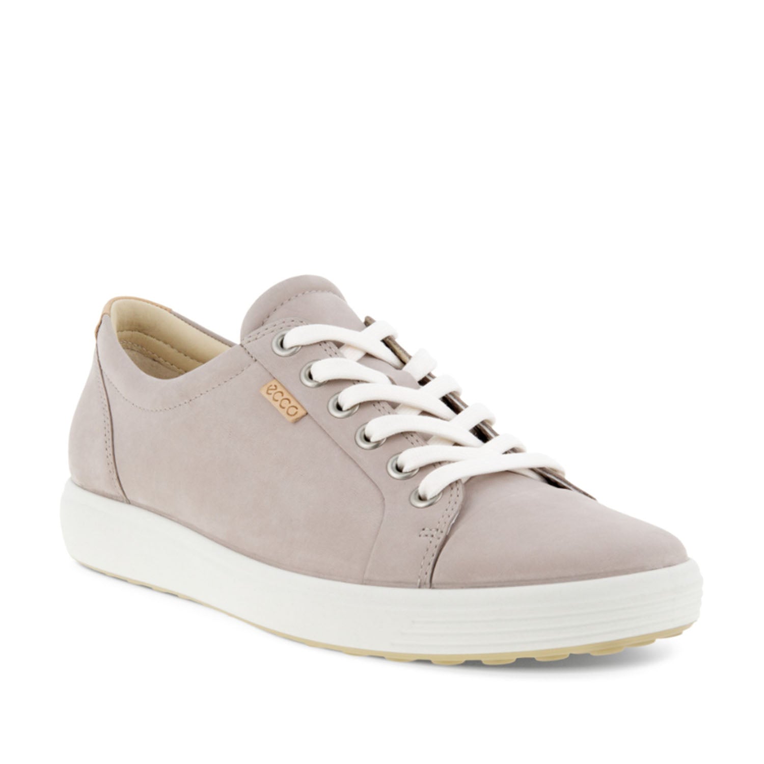 Baskets ECCO Soft 7 pour femme, coloris Gris Rose