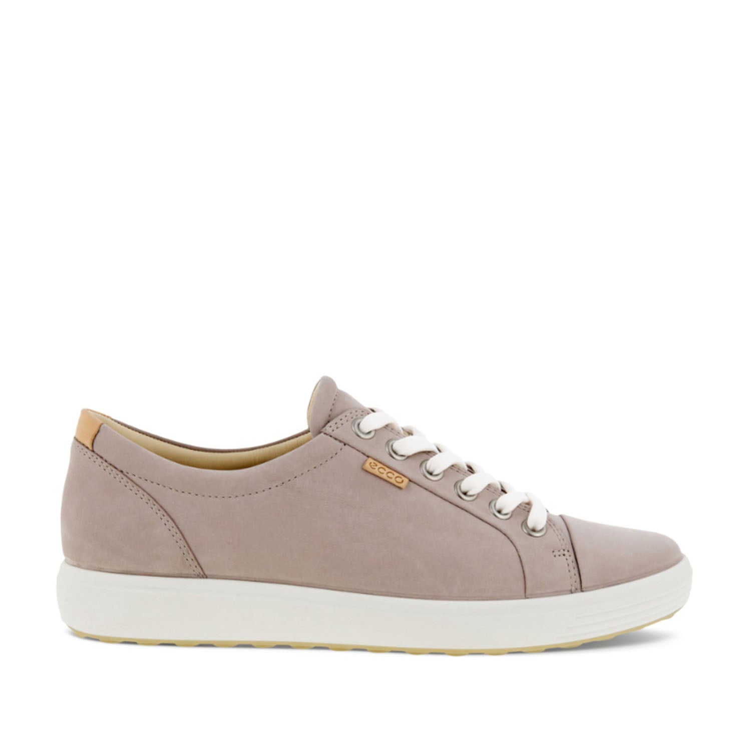 Baskets ECCO Soft 7 pour femme, coloris Gris Rose