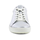 ECCO Women's Soft 7 Sneaker in Pure Silver