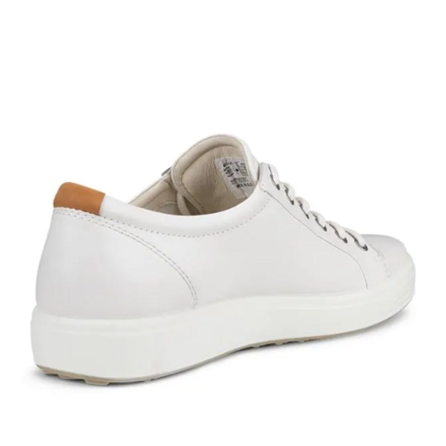 Chaussures ECCO Soft 7 pour homme, blanches