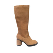 Bottes hautes Ecco pour femme, modèle 222693 Sculpted Lx55, couleur camel