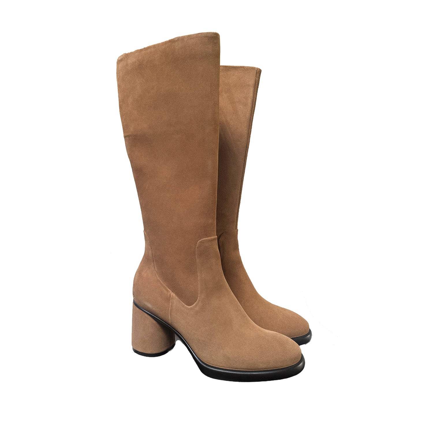 Ecco Women's 222693 Sculpted Lx55 Tall Boot in Camel