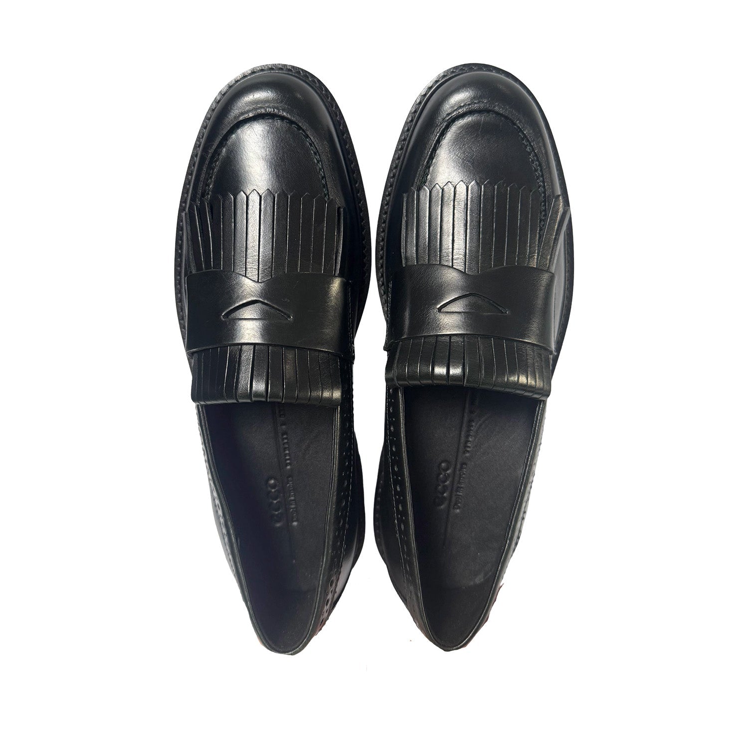 Mocassins Ecco Metropole Oslo pour femmes, référence 232853, couleur noire