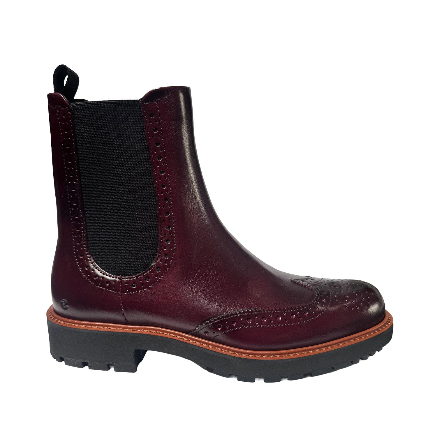 Ecco Women's 232883 Metropole Oslo Chelsea in Dark Ruby
