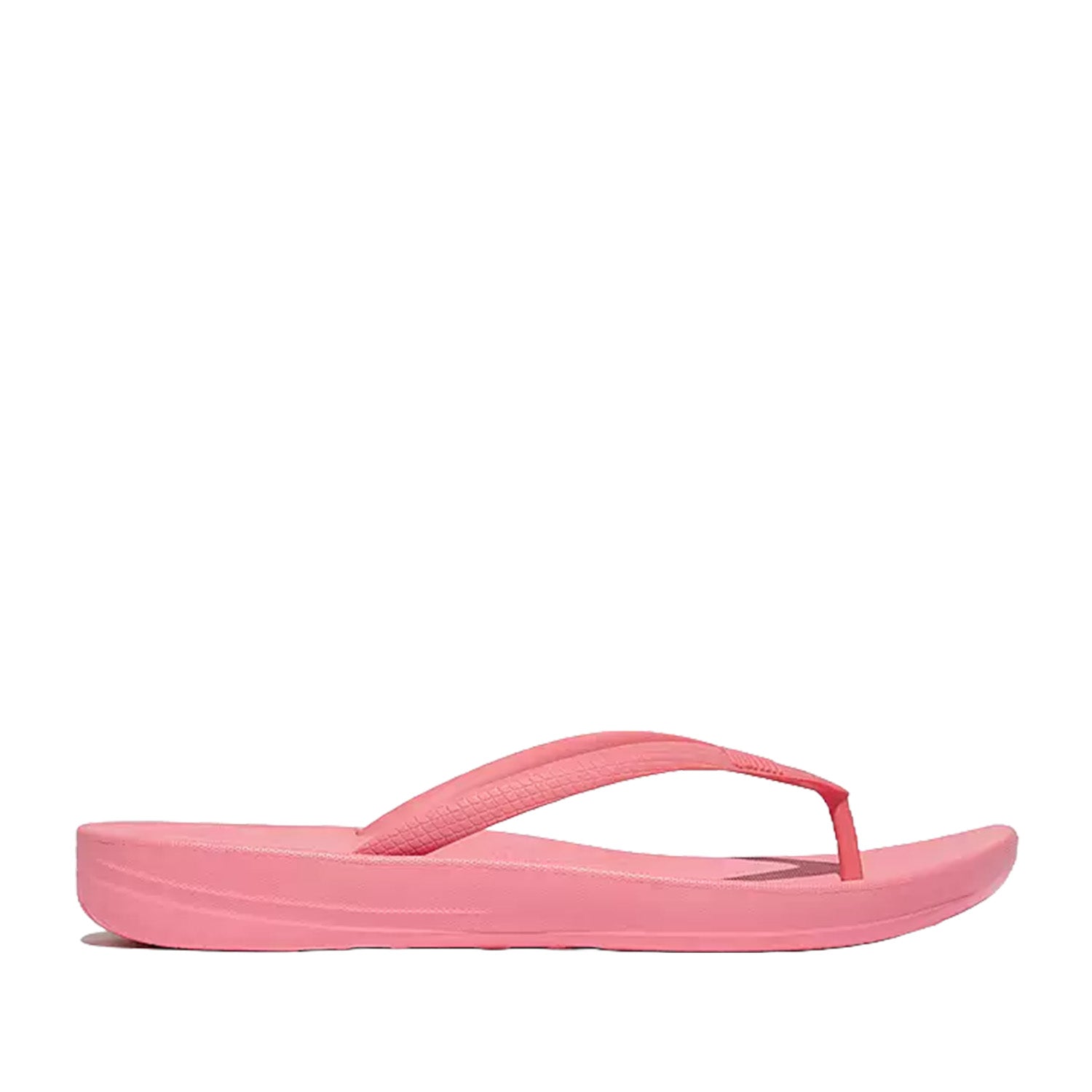 Fitflop Women's IQushion Ergonomic Flip Flop in Pink Perfect