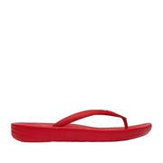 Tongs ergonomiques Fitflop IQushion pour femmes, rouges