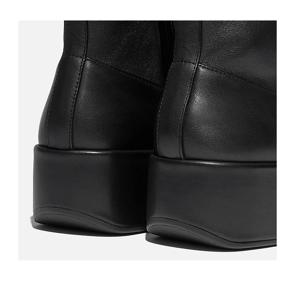 Fitflop Women's F-Luma Stretch Leather Boots in Black