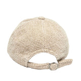 FLOOF Women's Plush Baseball Cap in Khaki