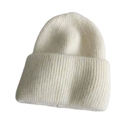 Bonnet en laine blanc pour femme FLOOF