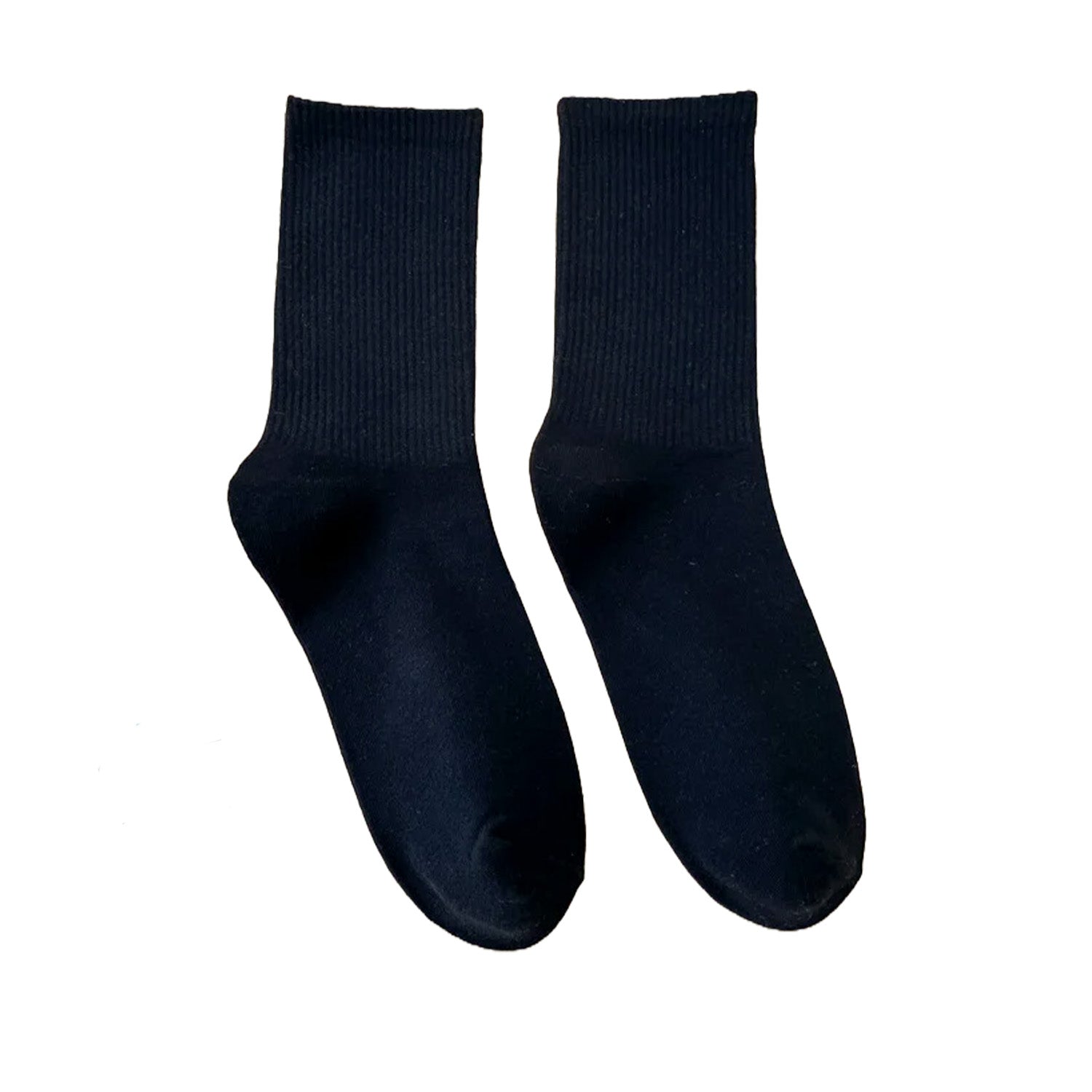 FLOOF Basic Crew Sock in Black