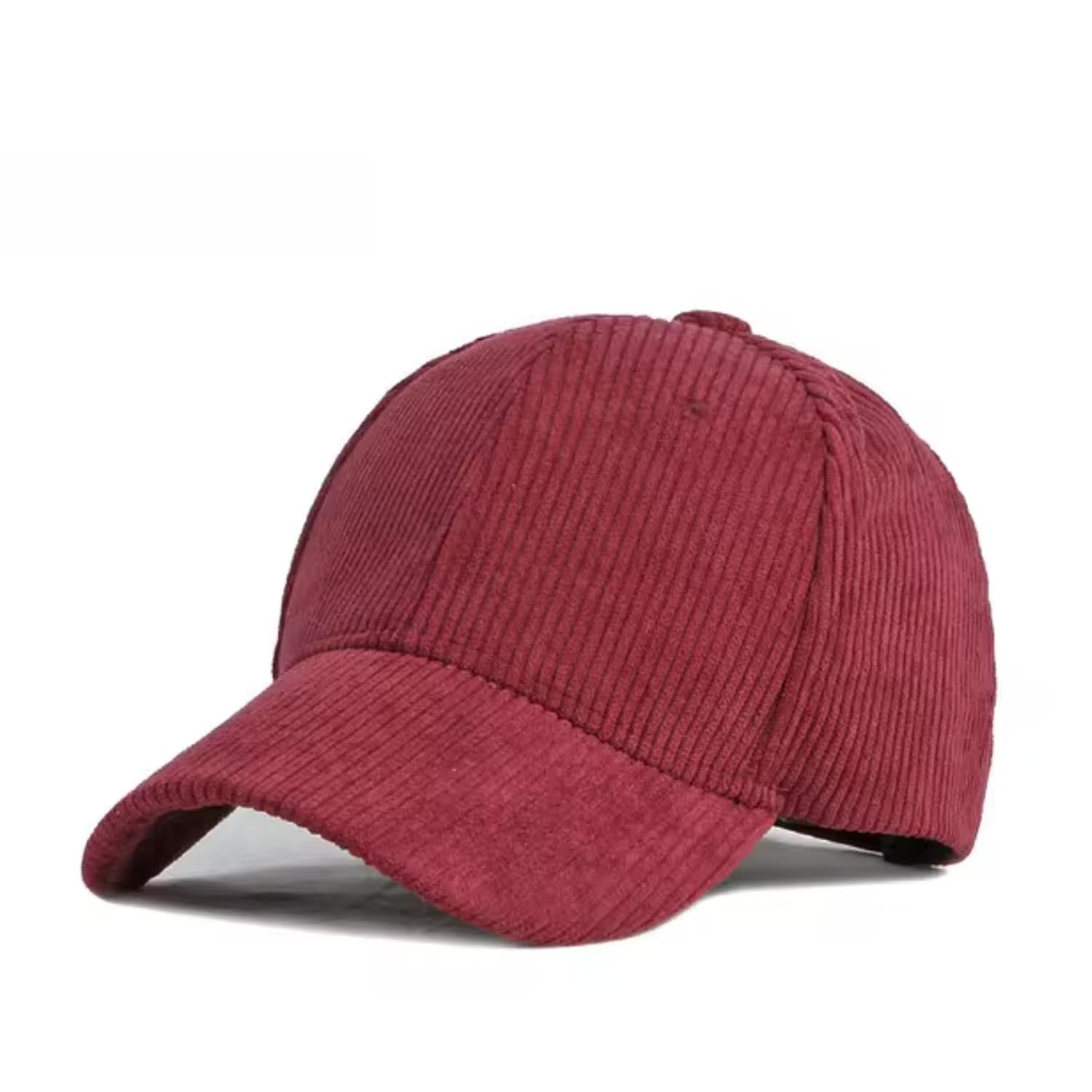 FLOOF Corduroy Cap in Burgundy