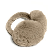 FLOOF Women's Faux Fur Earmuffs in Beige