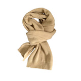 FLOOF Knit Scarf in Camel