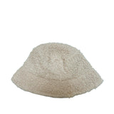 FLOOF Plush Bucket Hat in Beige