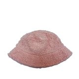 FLOOF Plush Bucket Hat in Pink