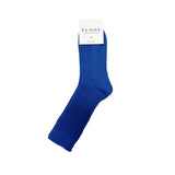 FLOOF Ribbed Tube Sock in Blue