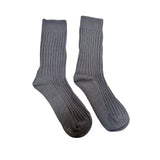 FLOOF Ribbed Tube Sock in Grey