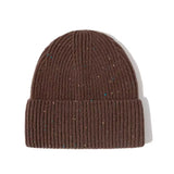 FLOOF Speckled Wool Hat in Brown