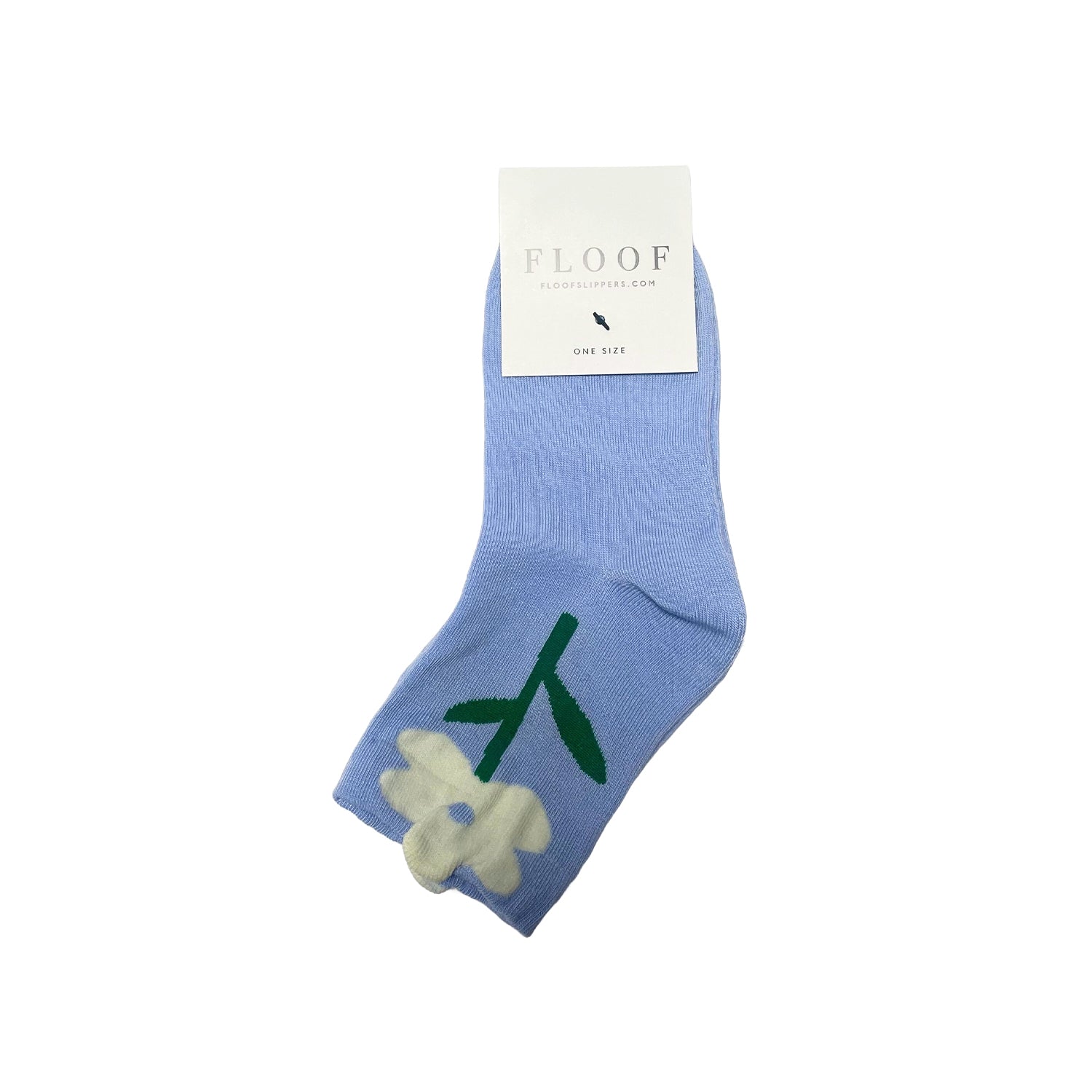 FLOOF Bloom Sock in Blue/White Daisy