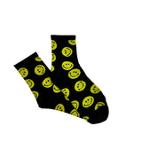FLOOF Smile Socks in Black
