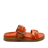 Free People Women's Revelry Studded Sandal in Persimmon