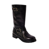 Free People Women's Ride or Die Engineer Boot in Black