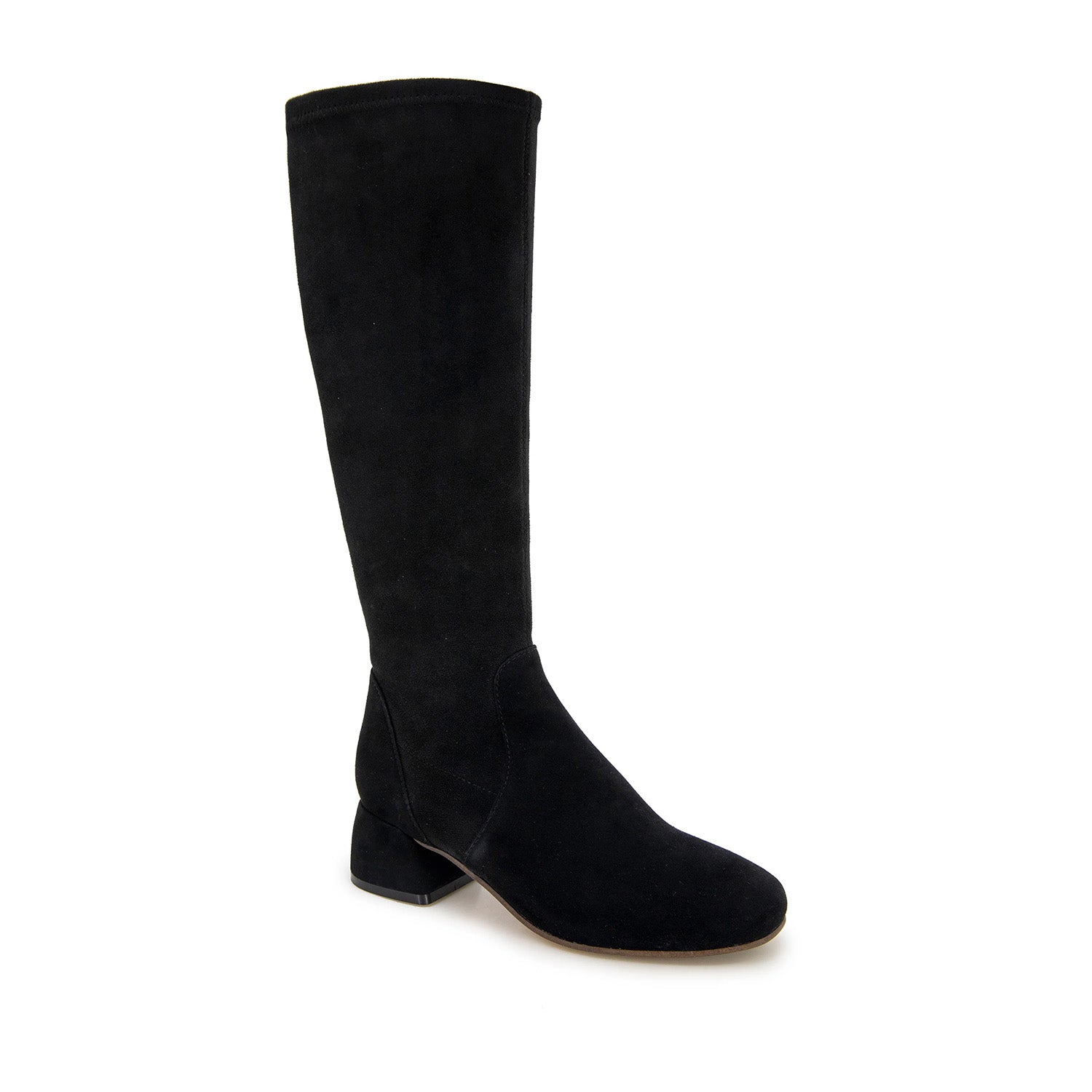 Bottes extensibles Emily pour femmes de Gentle Souls, couleur noire