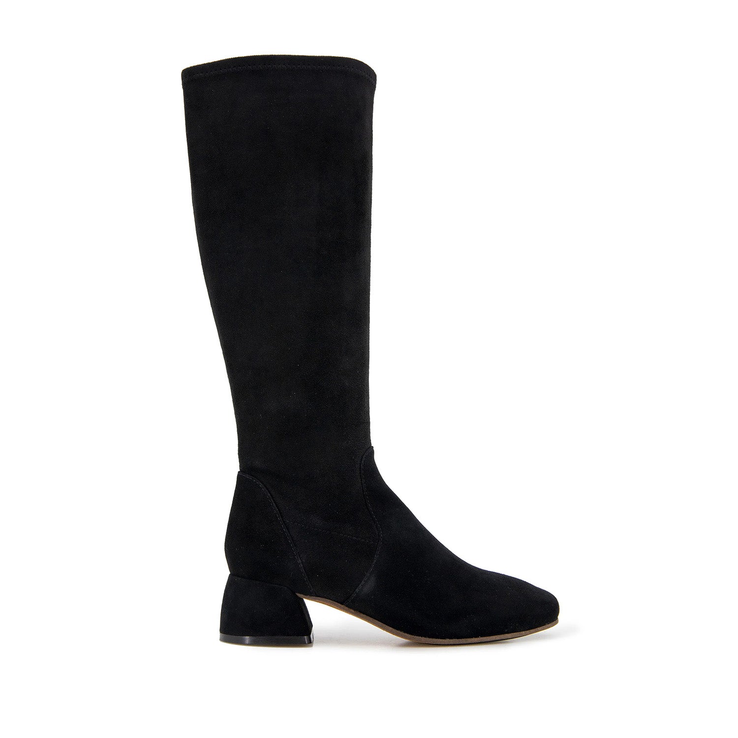 Bottes extensibles Emily pour femmes de Gentle Souls, couleur noire