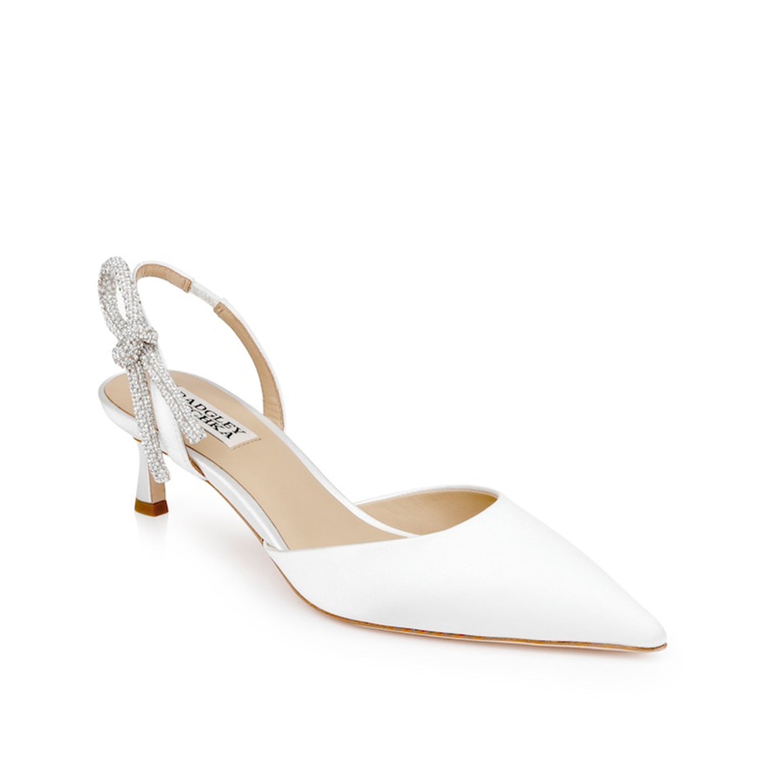 Badgley Mischka Dames de la noblesse en blanc