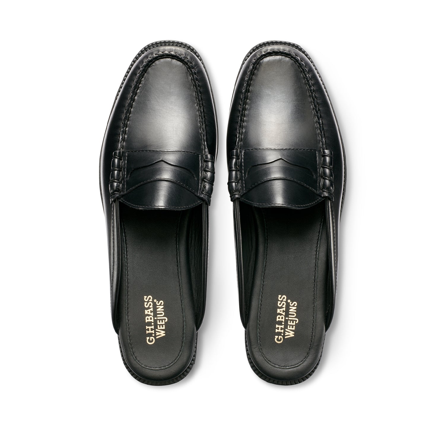 Mule Winston Easy Weejun pour homme de GH Bass, couleur noire