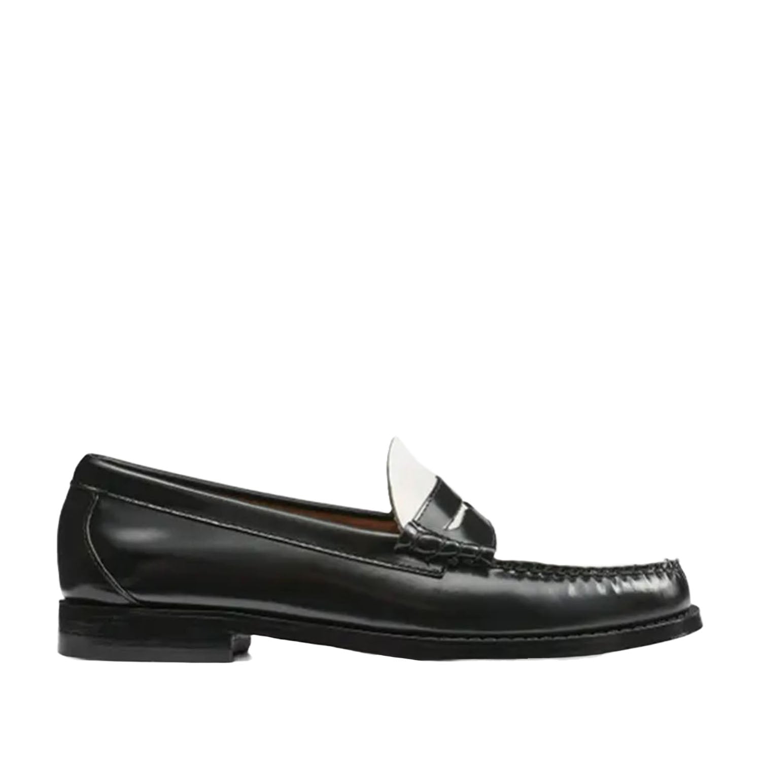 GH Bass Larson Weejun pour homme, noir et blanc