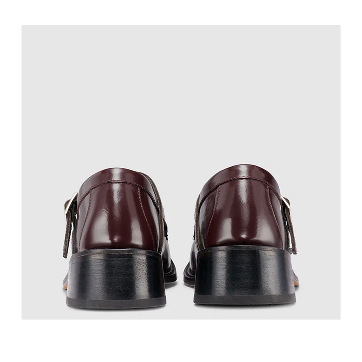 G.H. Bass Women's Mary Jane Heel in Wine