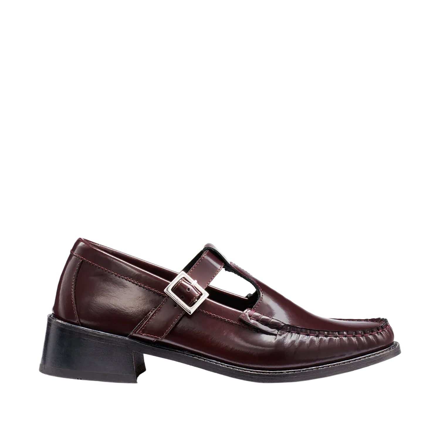 Escarpins Mary Jane pour femmes GH Bass, couleur vin