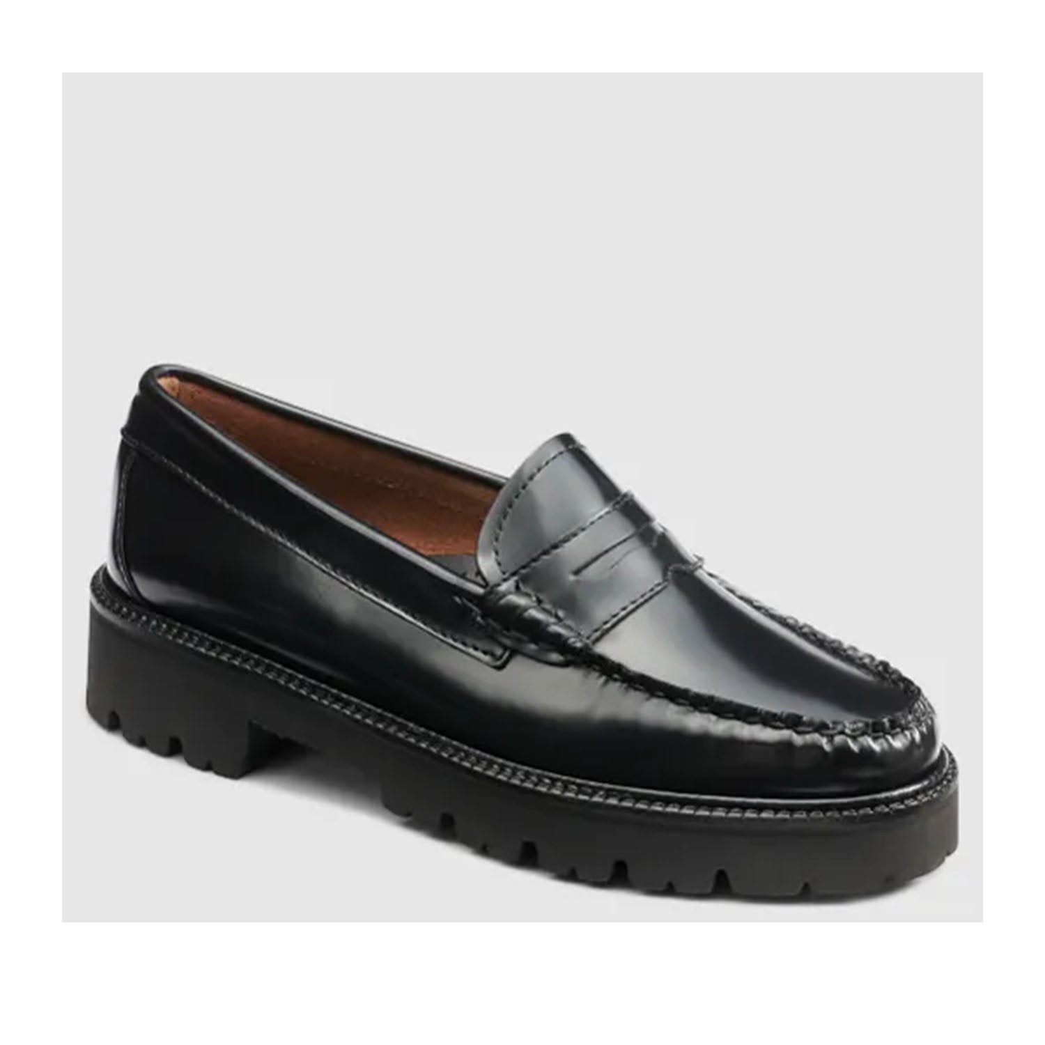 Bottes GH Bass Whitney Super Lug Weejun pour femmes, couleur noire