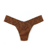 Hanky Panky Women's Low Thong in Macchiato Brown