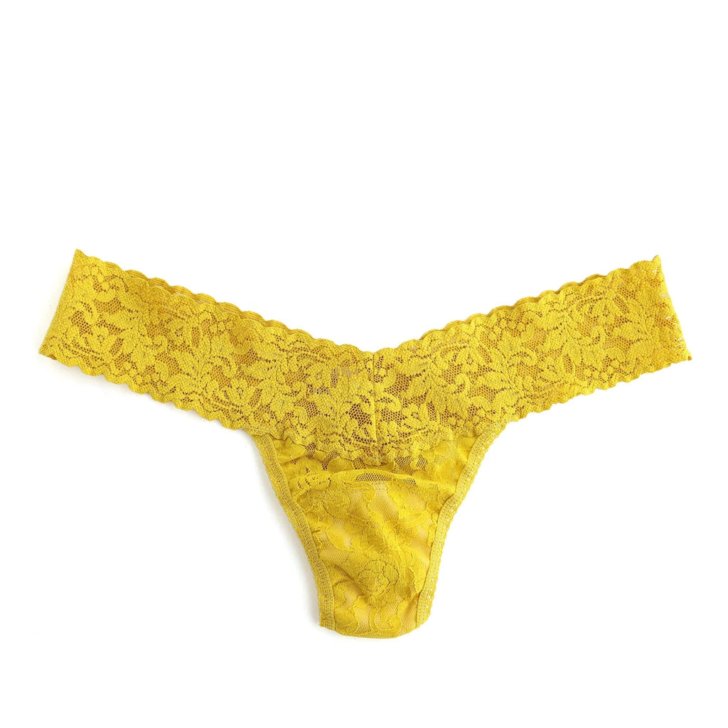 Hanky Panky Women's Low Thong in Topaz