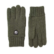 Hestra Men's Basic Wool Glove in Olive