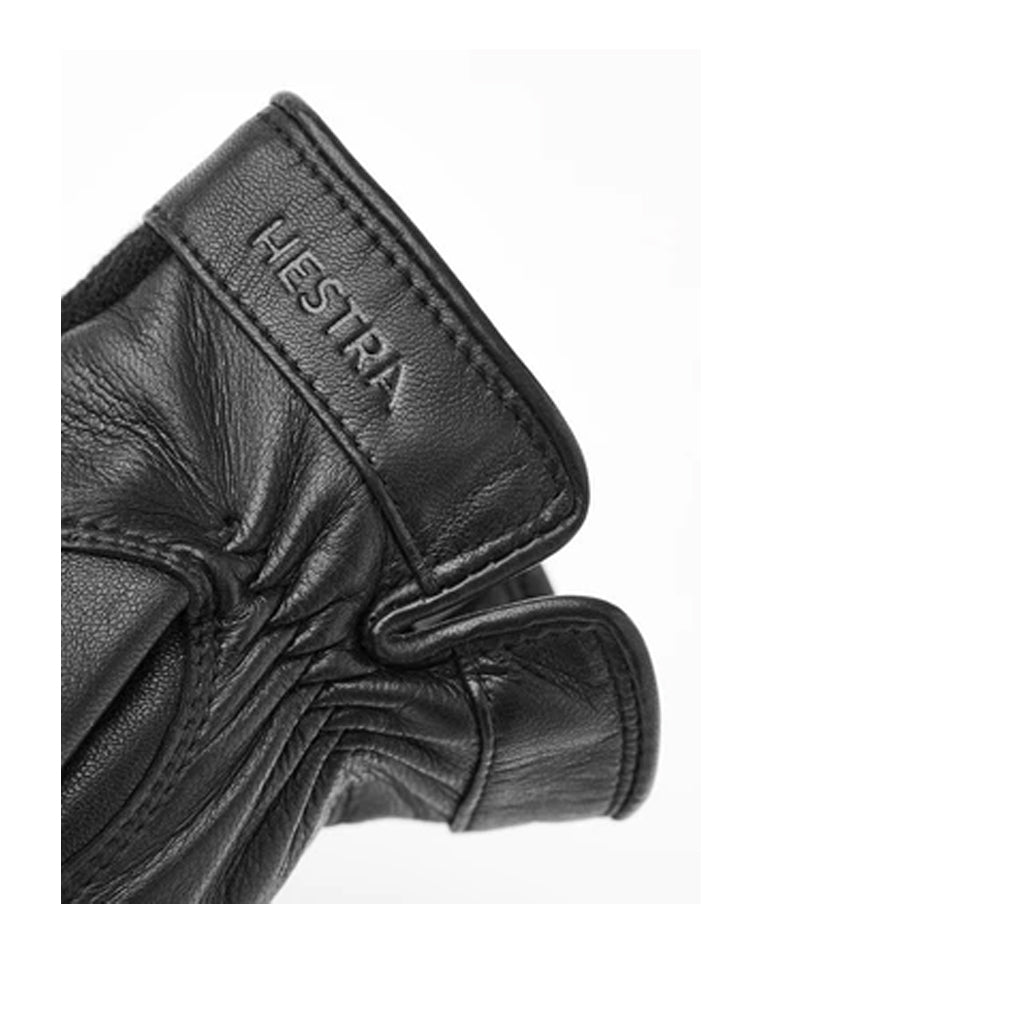 Mitaines Hestra Saga pour femmes en noir/noir