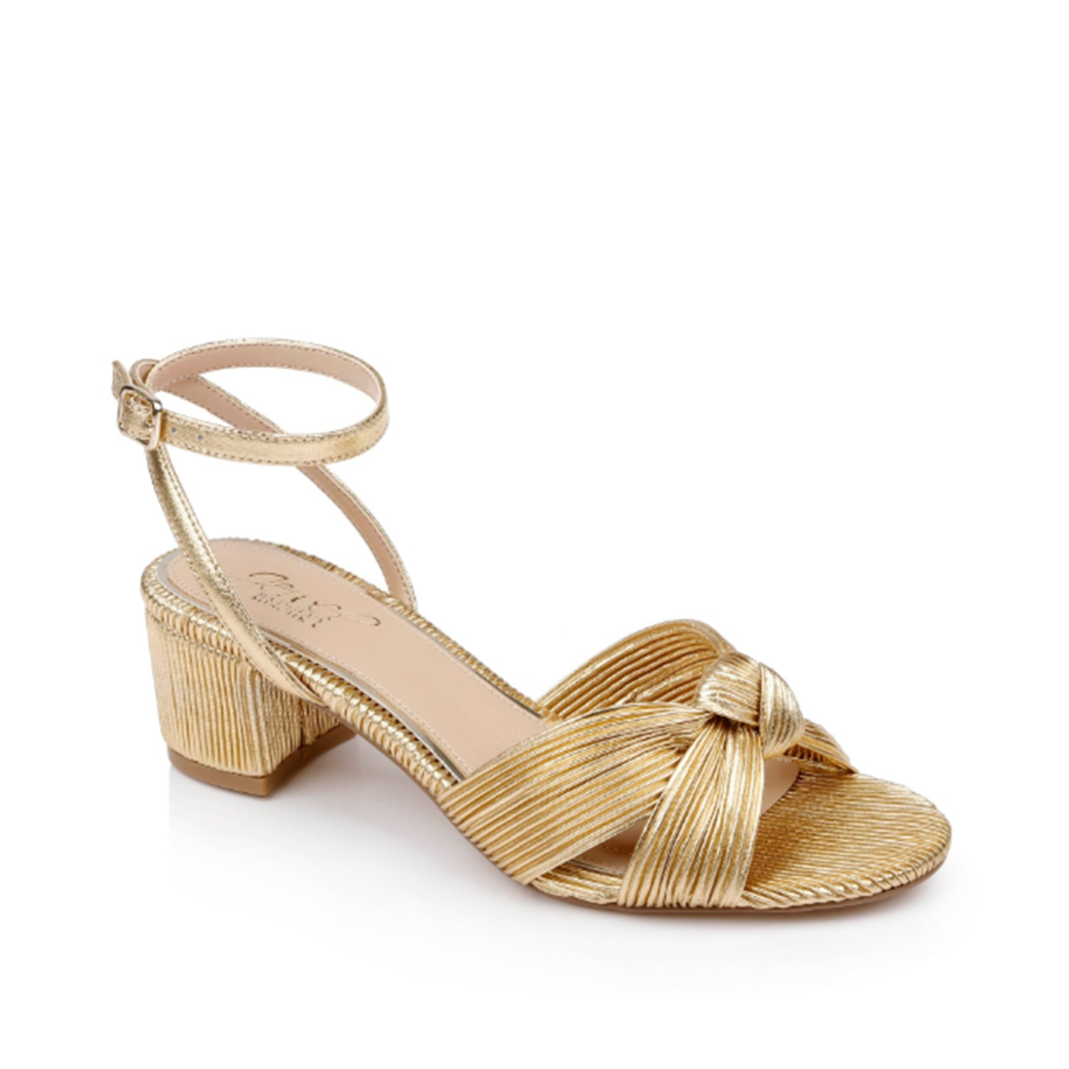 Jewel Badgley Mischka Women's Hudson in Gold