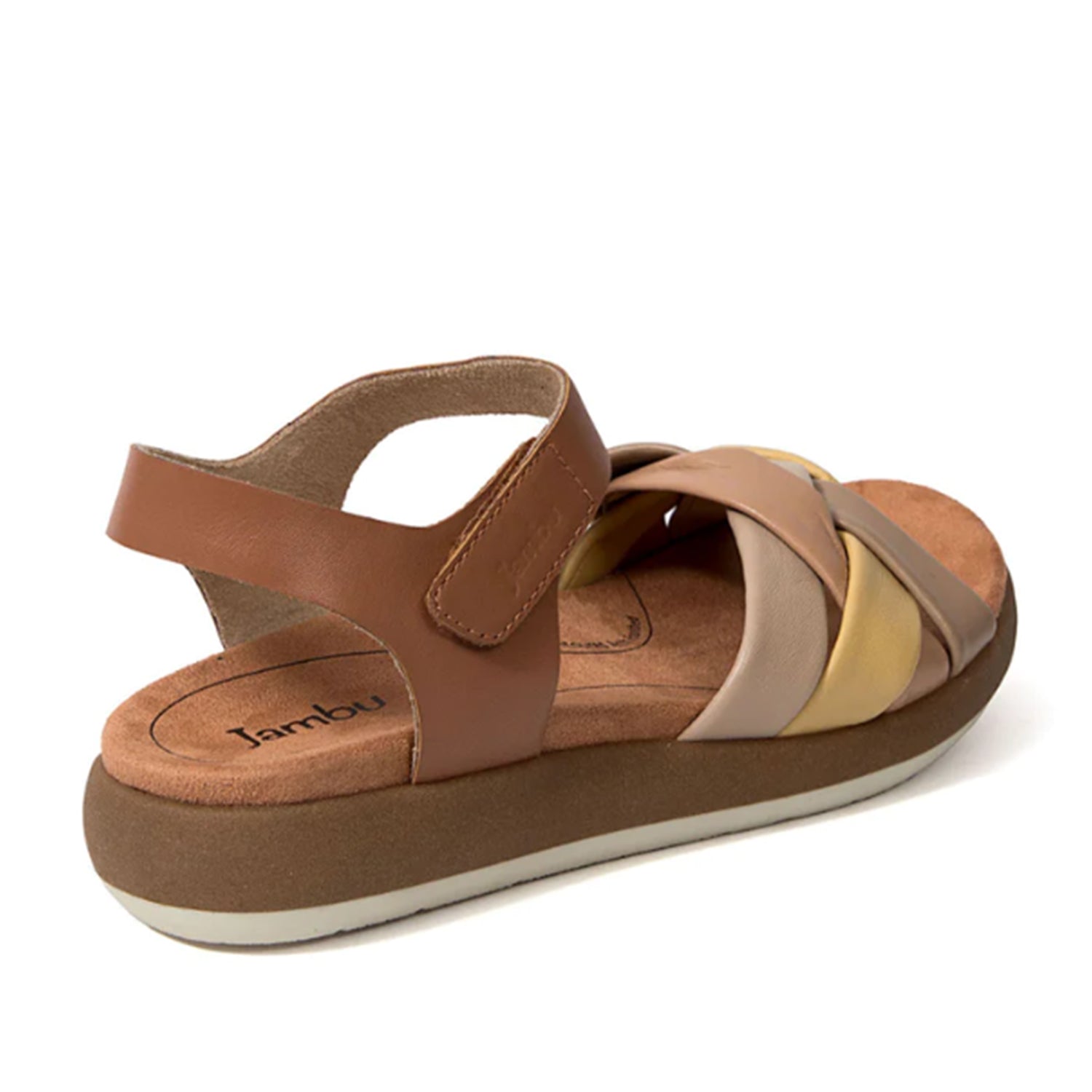 Jambu Helena pour femmes en beige multicolore
