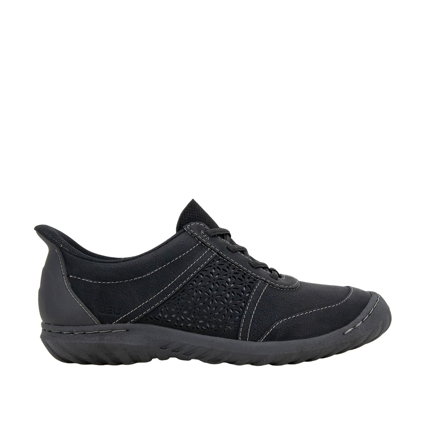 JBU Women's Veronica Touchls Wide in Black/Charcoal