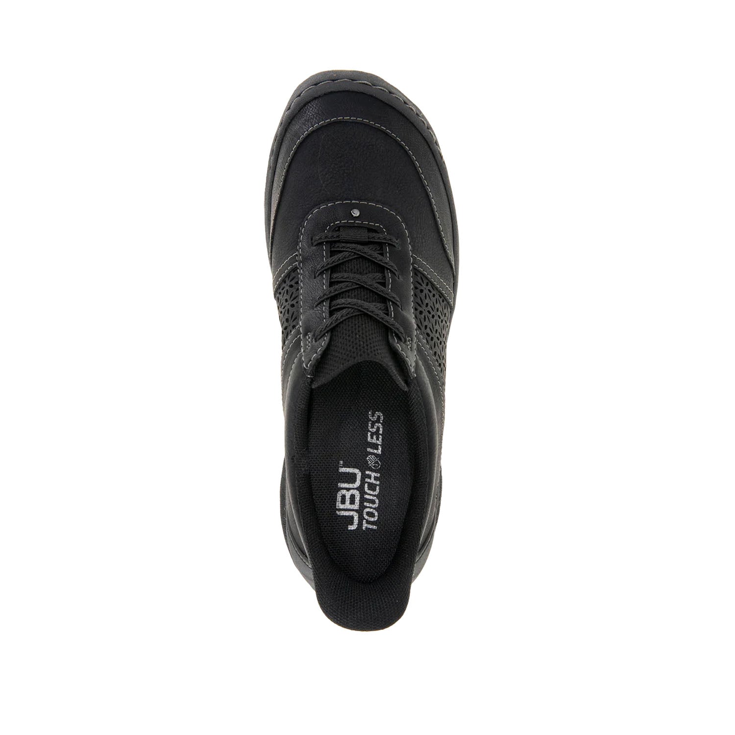 JBU Women's Veronica Touchls in Black/Charcoal